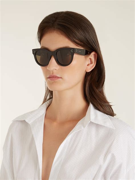 sunglasses celine audrey|Celine oversized square sunglasses.